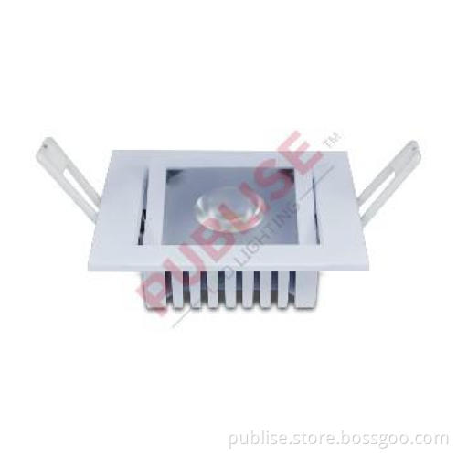 8W 700LM IP54 Square Downlight Rotatable CREE MKR Top Quality